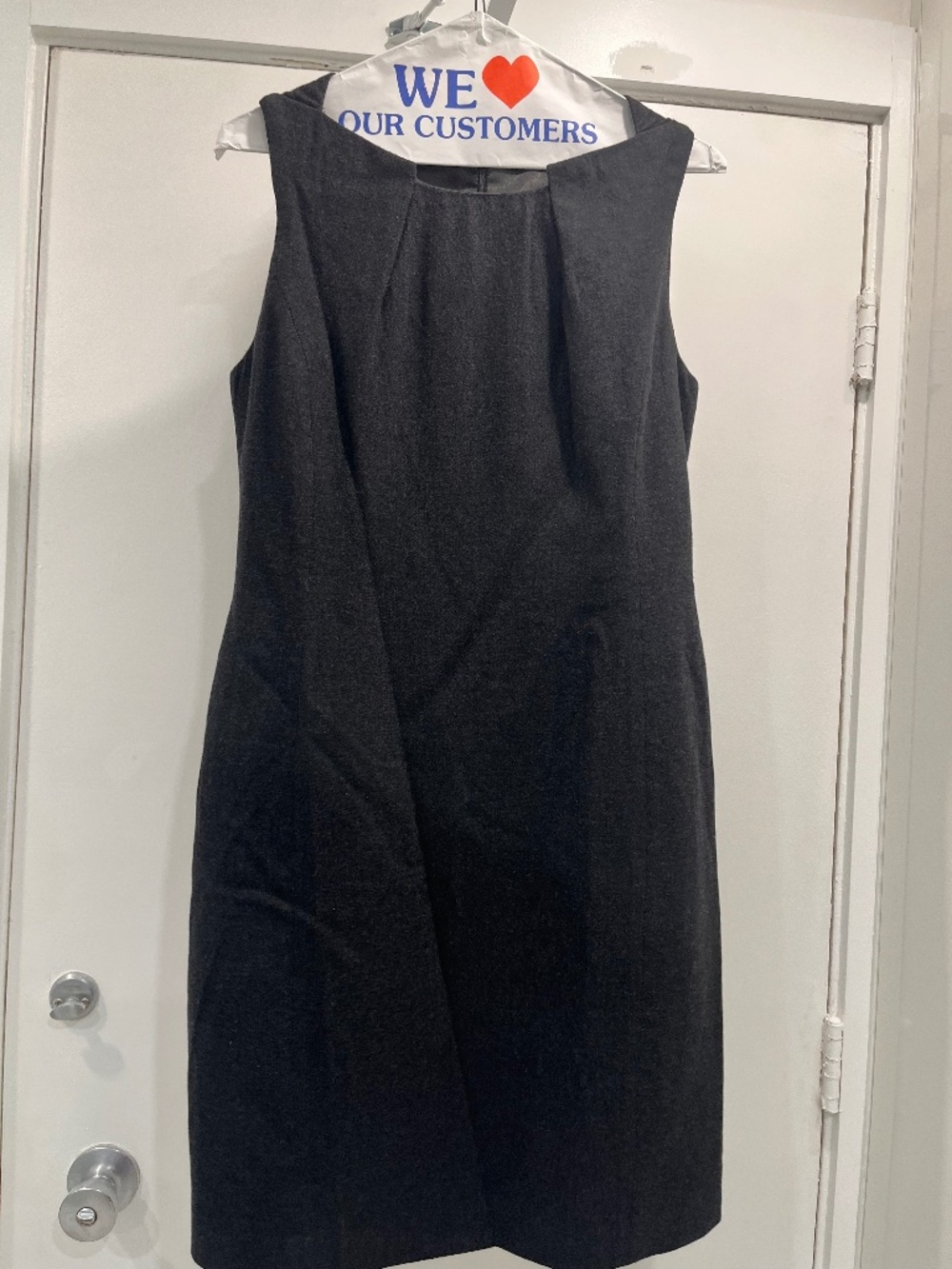 Elie Tahari Black Wool Dress.  Size 6.